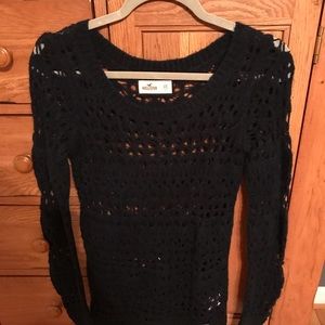 Open knit sweater. Free with any purchase